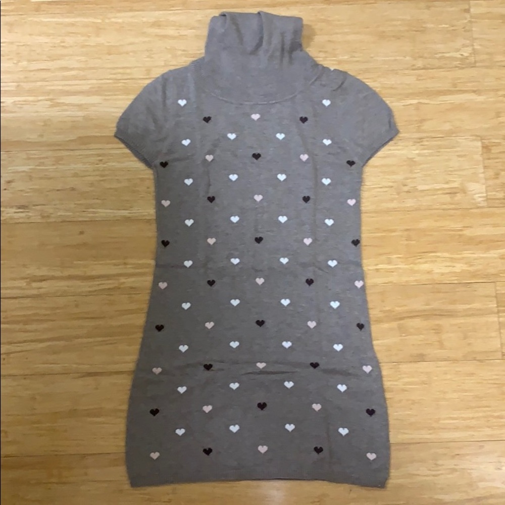 Beige Turtle neck Top - Size not specified